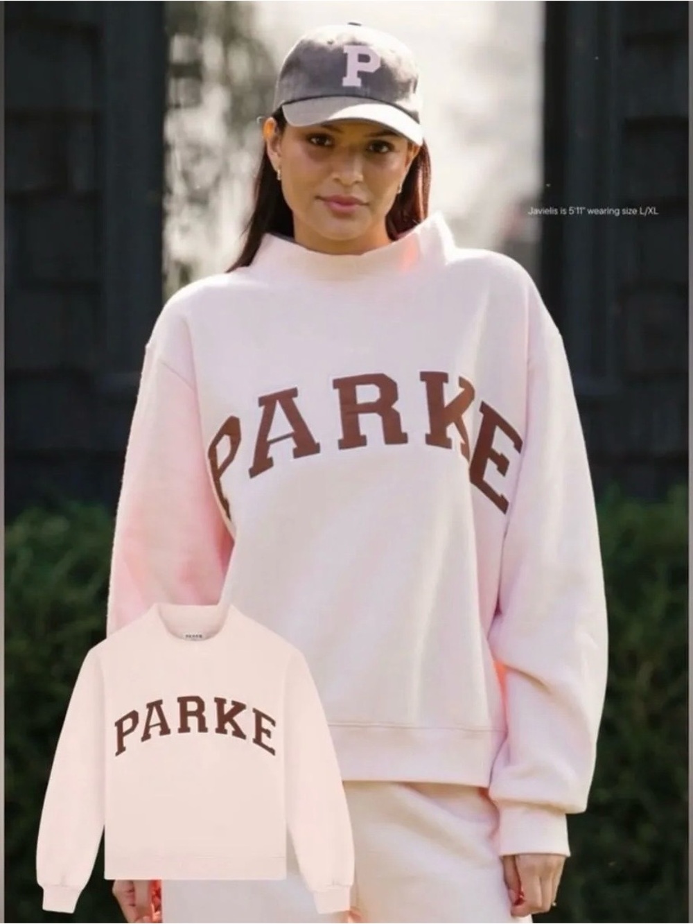 PARKE Heritage Mockneck Mocha/Rose
